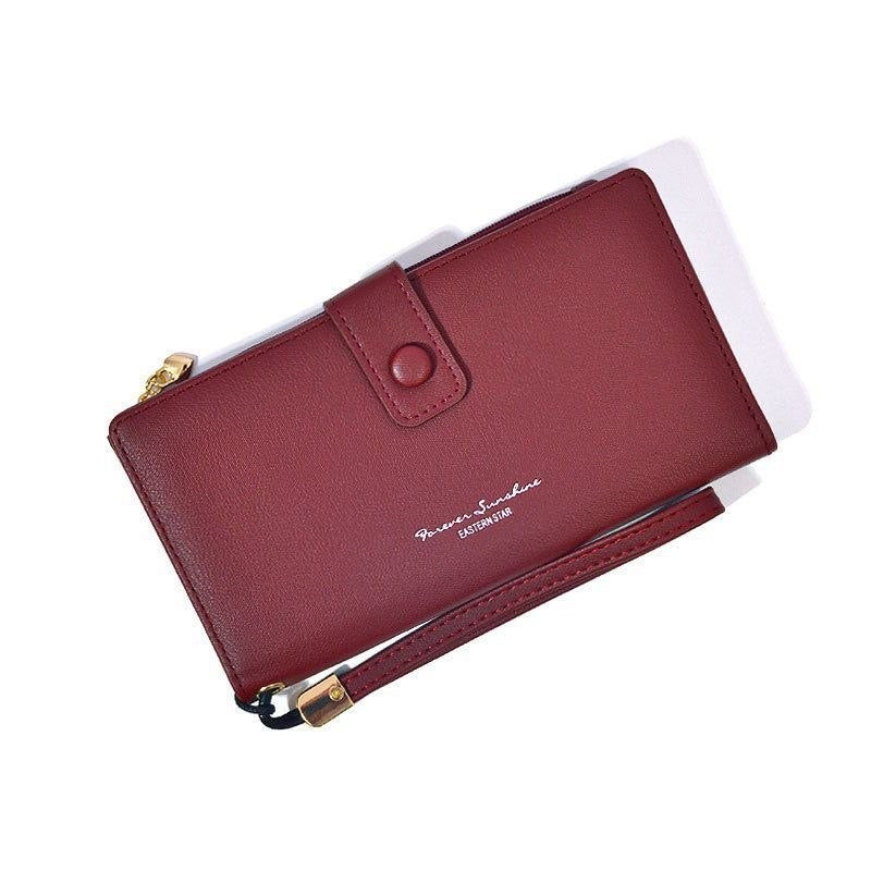 Long Wallet with Touchscreen Phone Pocket & Wristlet