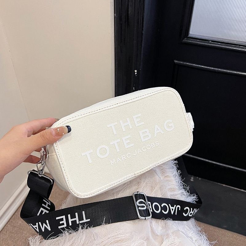 Canvas Crossbody Camera Bag