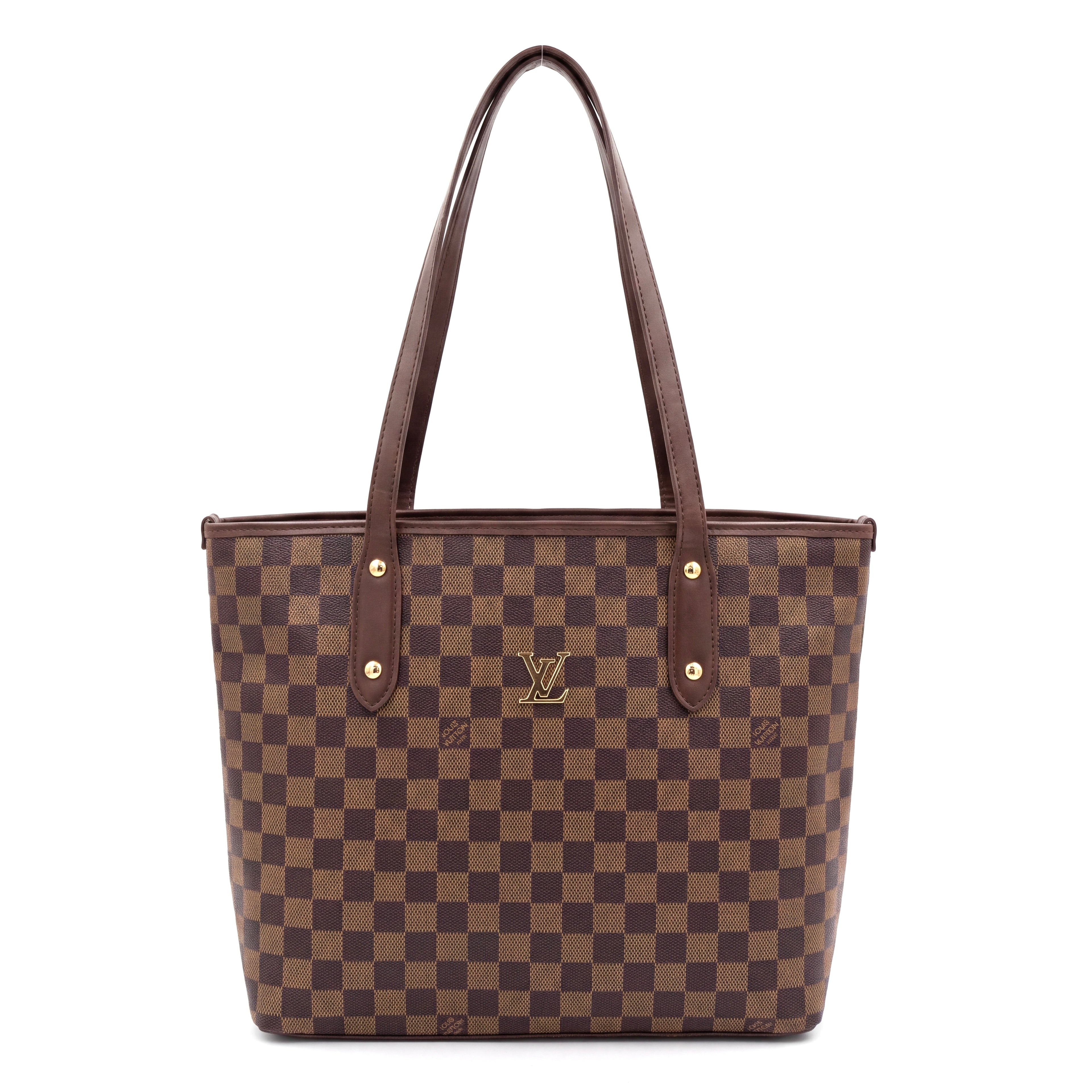Classic Structured Logo Tote Bag