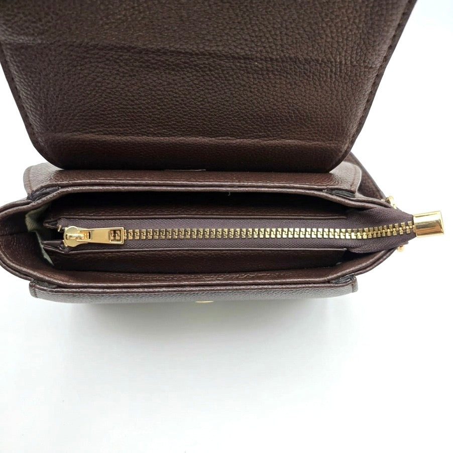 Structured Top-Handle Crossbody Bag