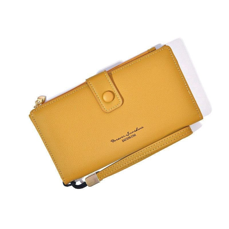 Long Wallet with Touchscreen Phone Pocket & Wristlet