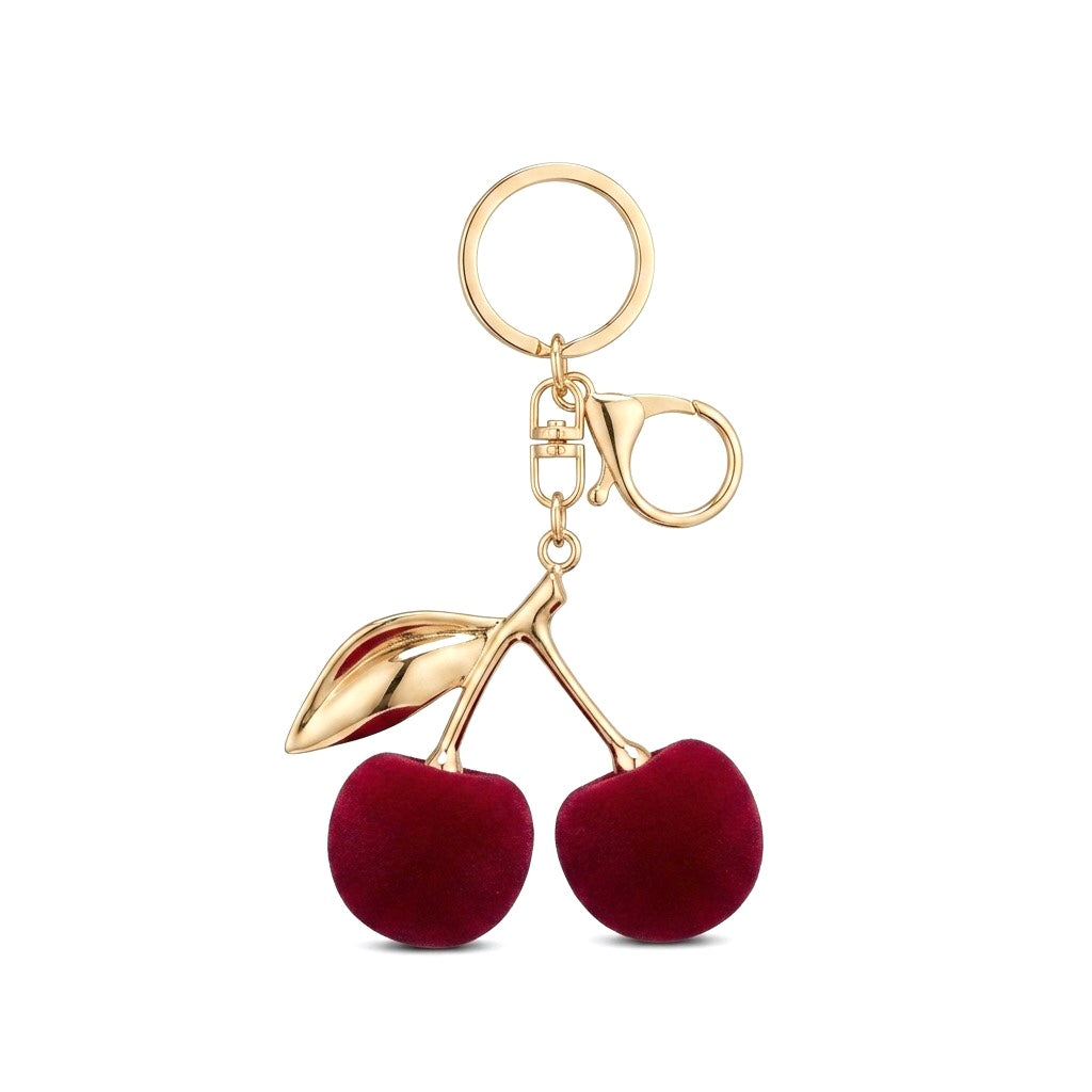 Cherry Charm Keyring