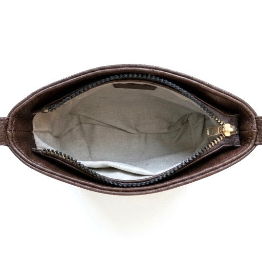 Structured Top-Handle Crossbody Bag