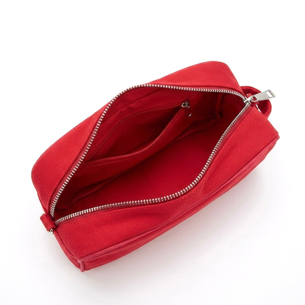 Canvas Crossbody Camera Bag