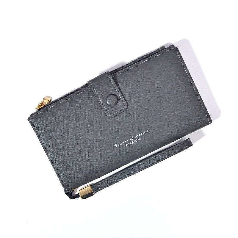 Long Wallet with Touchscreen Phone Pocket & Wristlet