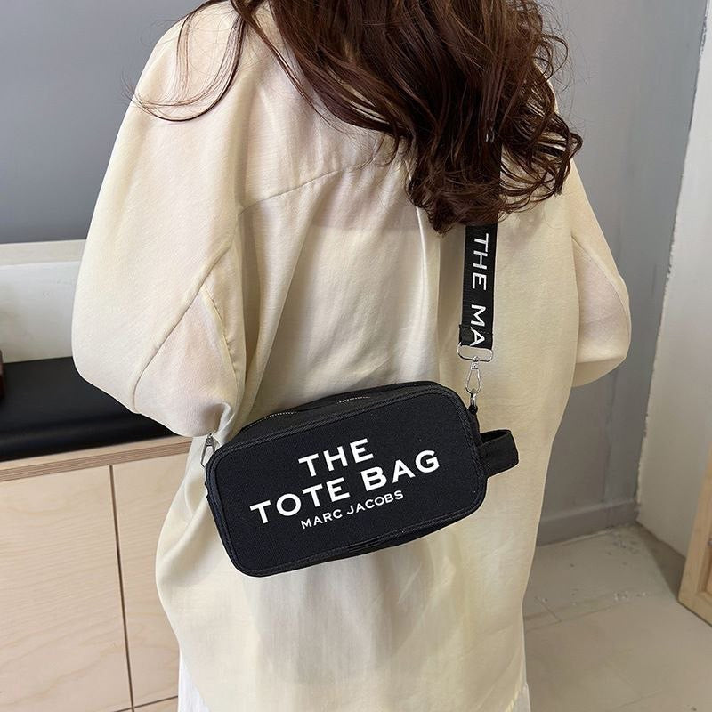 Canvas Crossbody Camera Bag