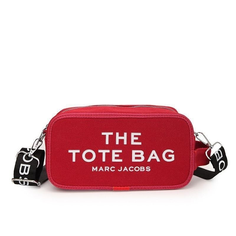 Canvas Crossbody Camera Bag