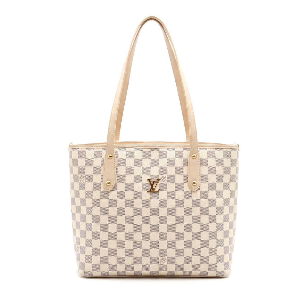 Classic Structured Logo Tote Bag