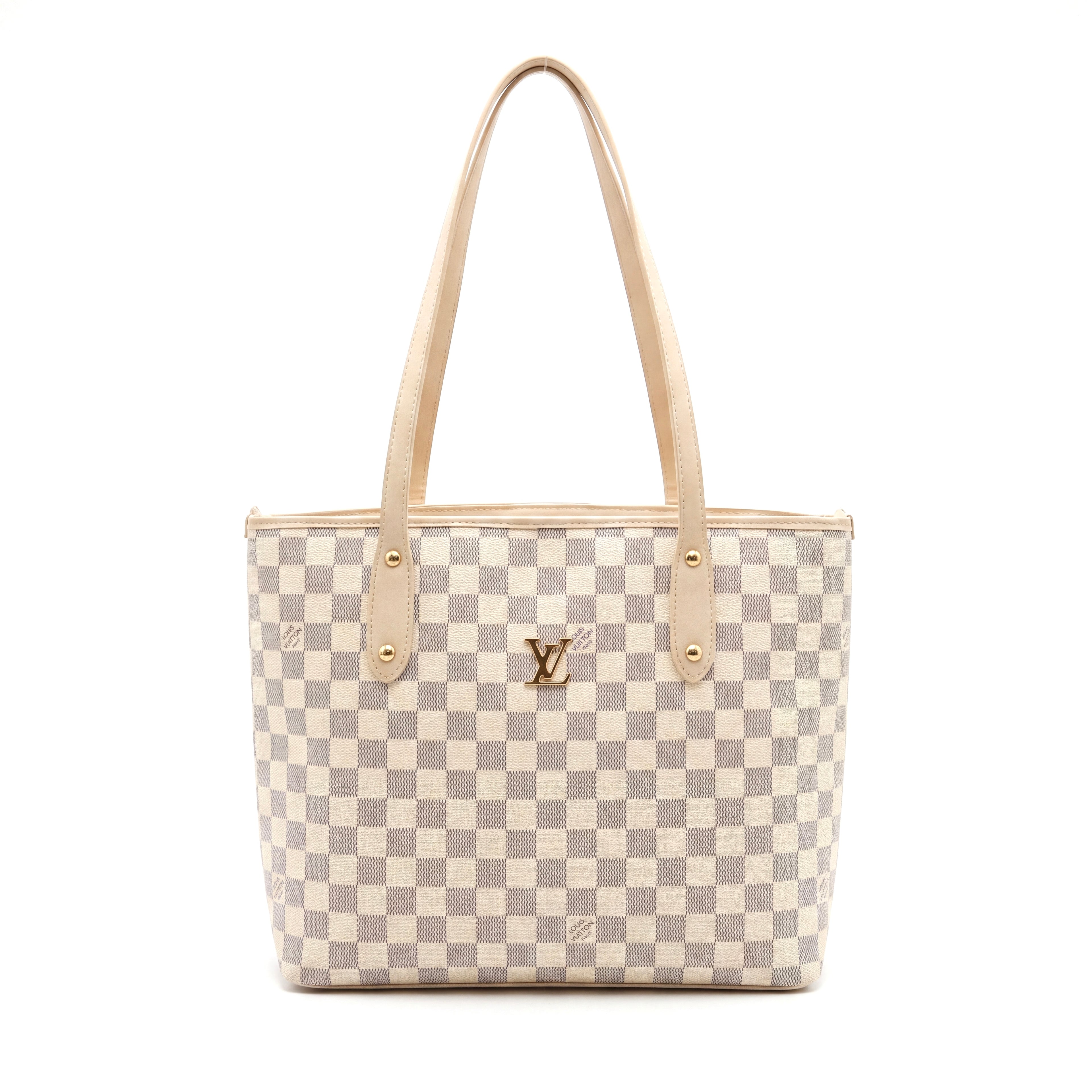 Classic Structured Logo Tote Bag