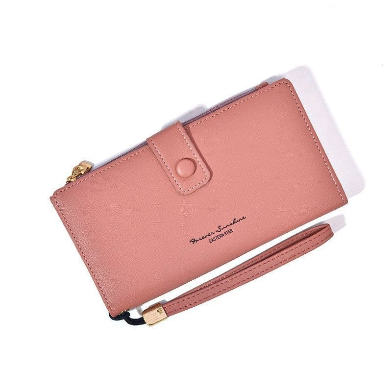 Long Wallet with Touchscreen Phone Pocket & Wristlet