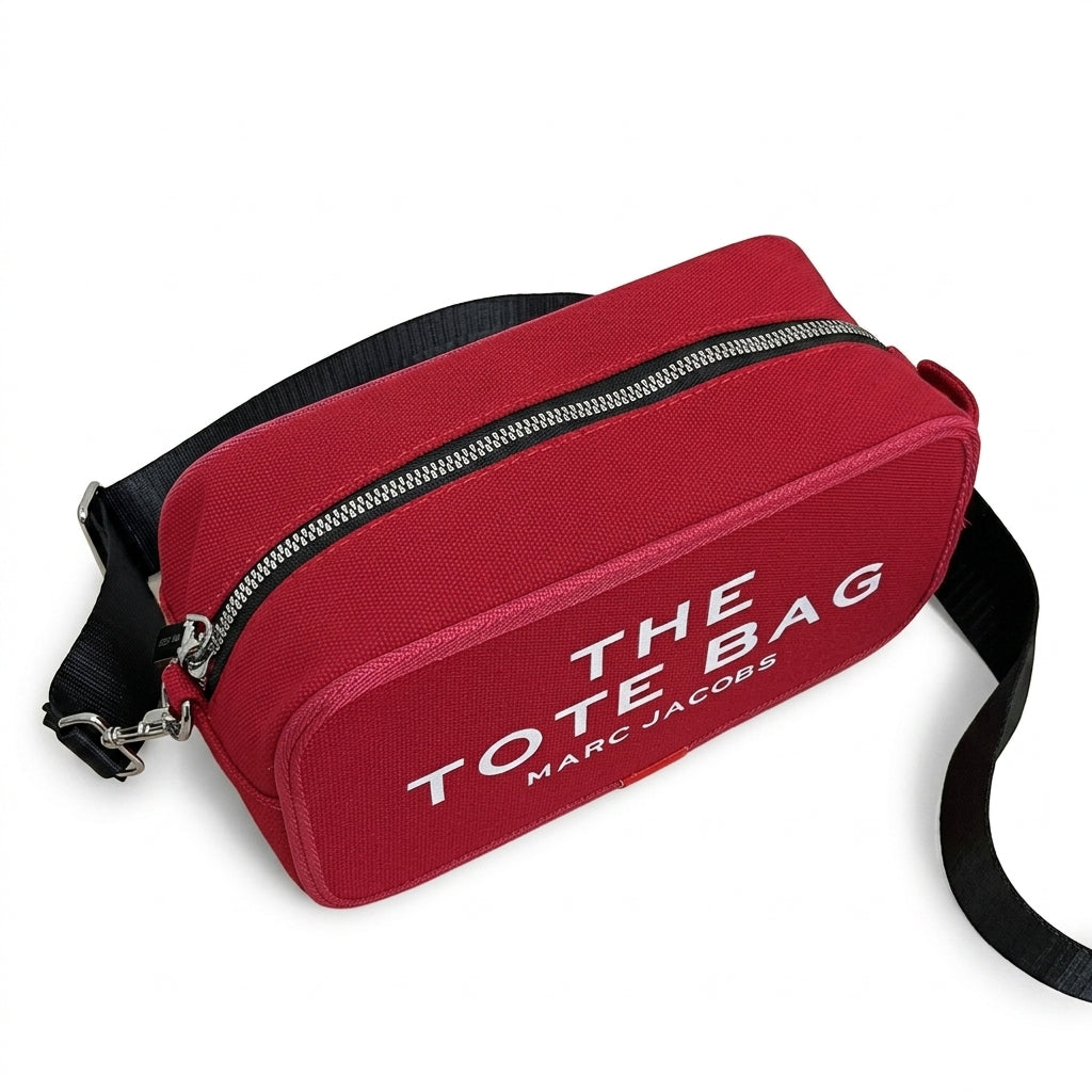 Canvas Crossbody Camera Bag