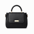 Structured Top-Handle Crossbody Bag