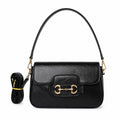 Aria Horsebit Shoulder Bag