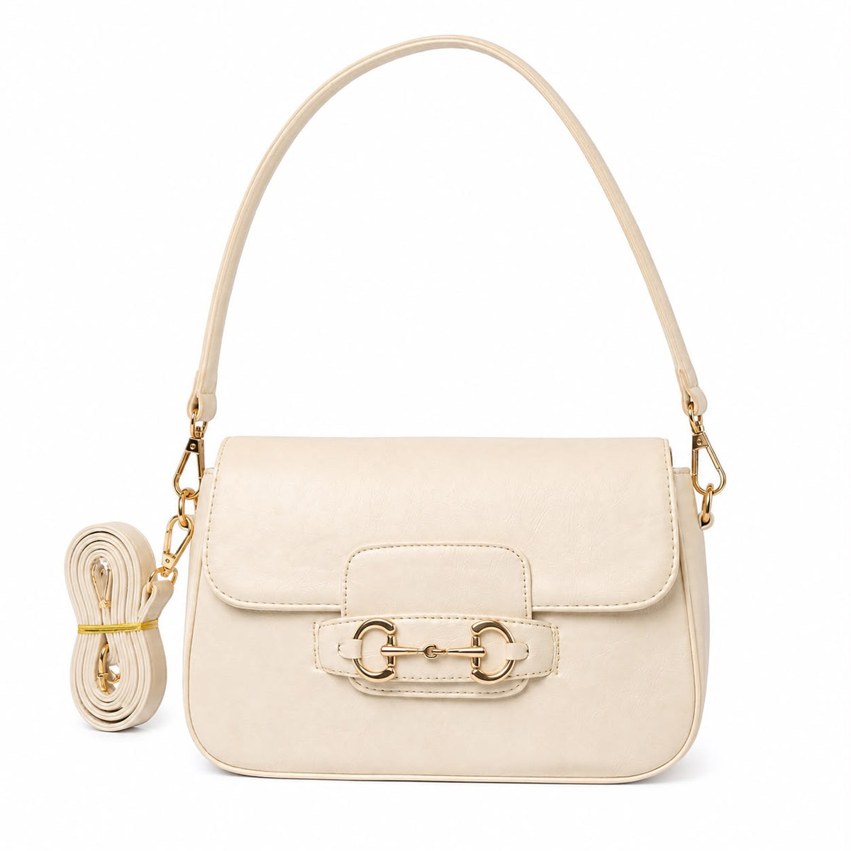 Aria Horsebit Shoulder Bag
