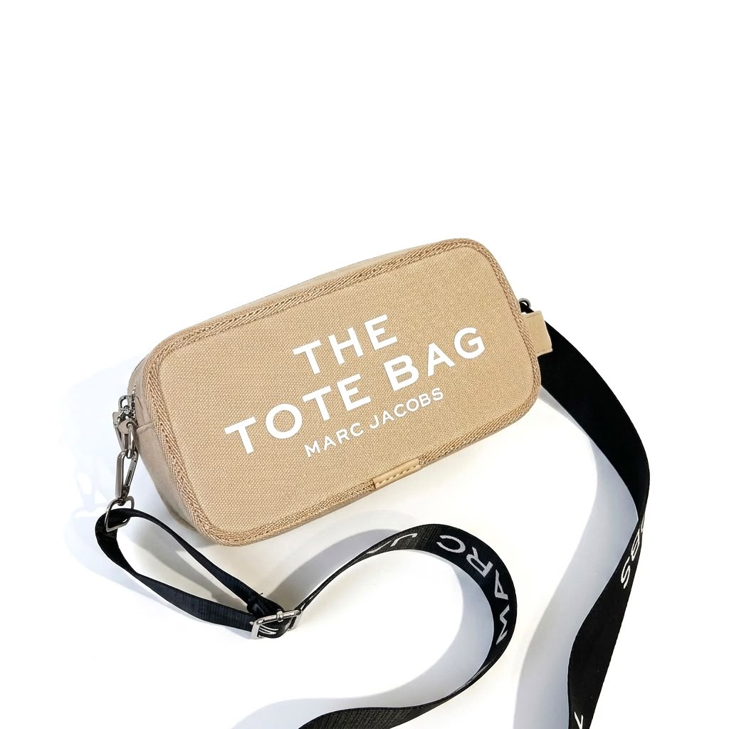 Canvas Crossbody Camera Bag