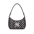NY Monogram Jacquard Shoulder Bag