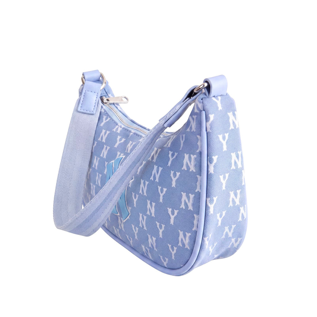 NY Monogram Jacquard Shoulder Bag