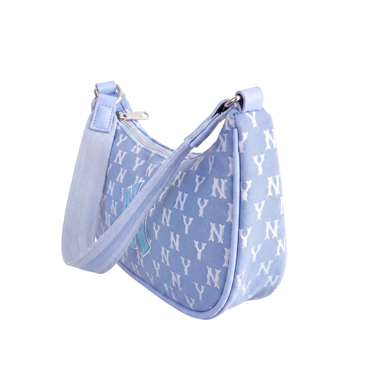 NY Monogram Jacquard Shoulder Bag